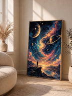 Cosmic Wanderer Over Alien Horizons
