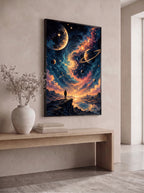 Cosmic Wanderer Over Alien Horizons