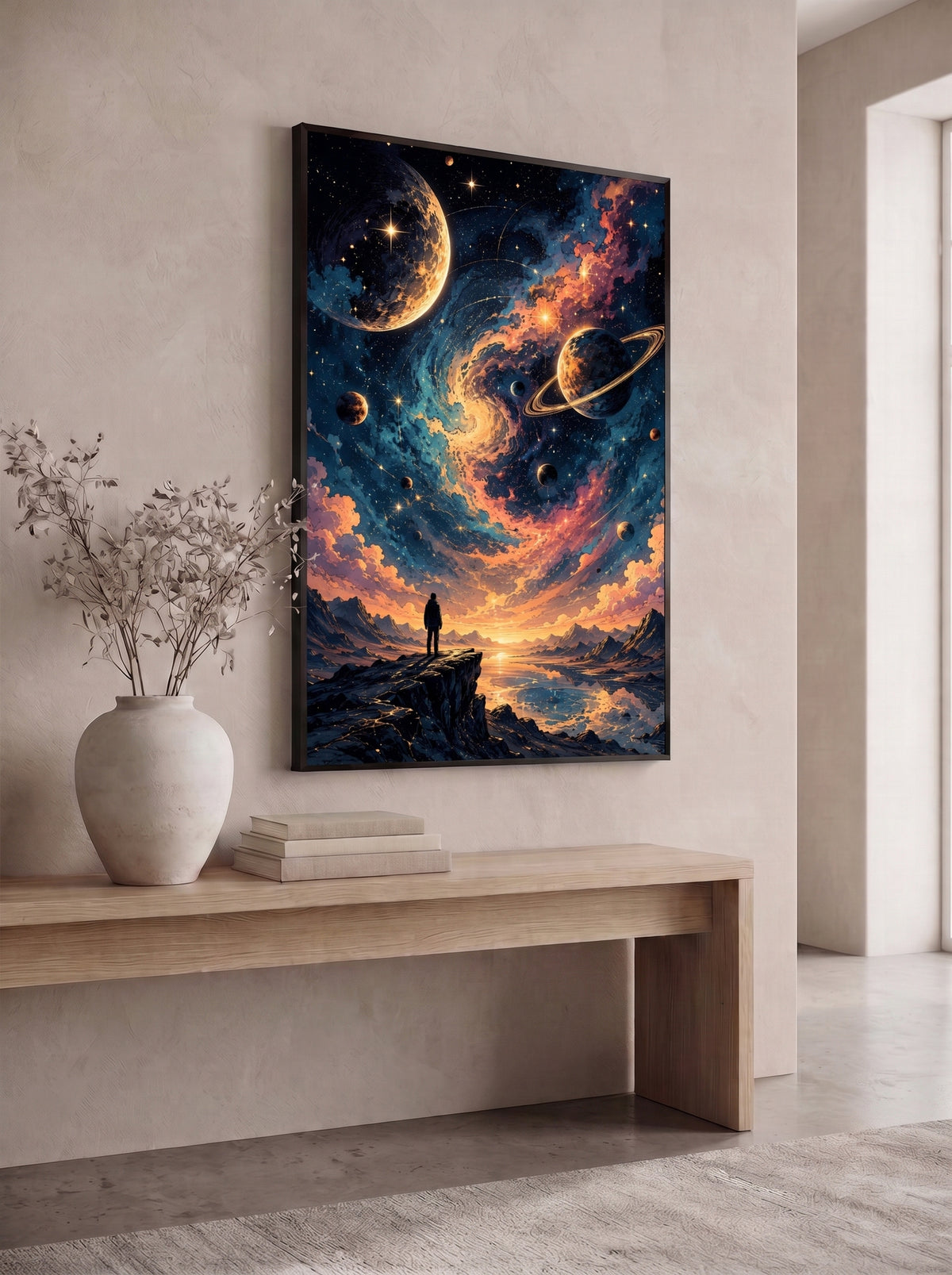 Cosmic Wanderer Over Alien Horizons