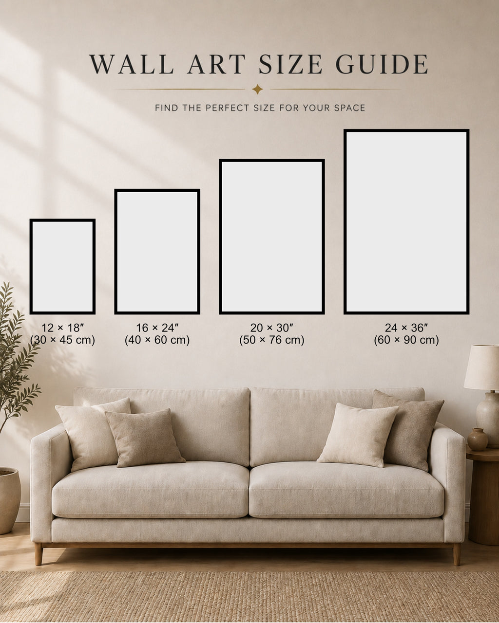 Geometric Harmony Abstract Wall Art
