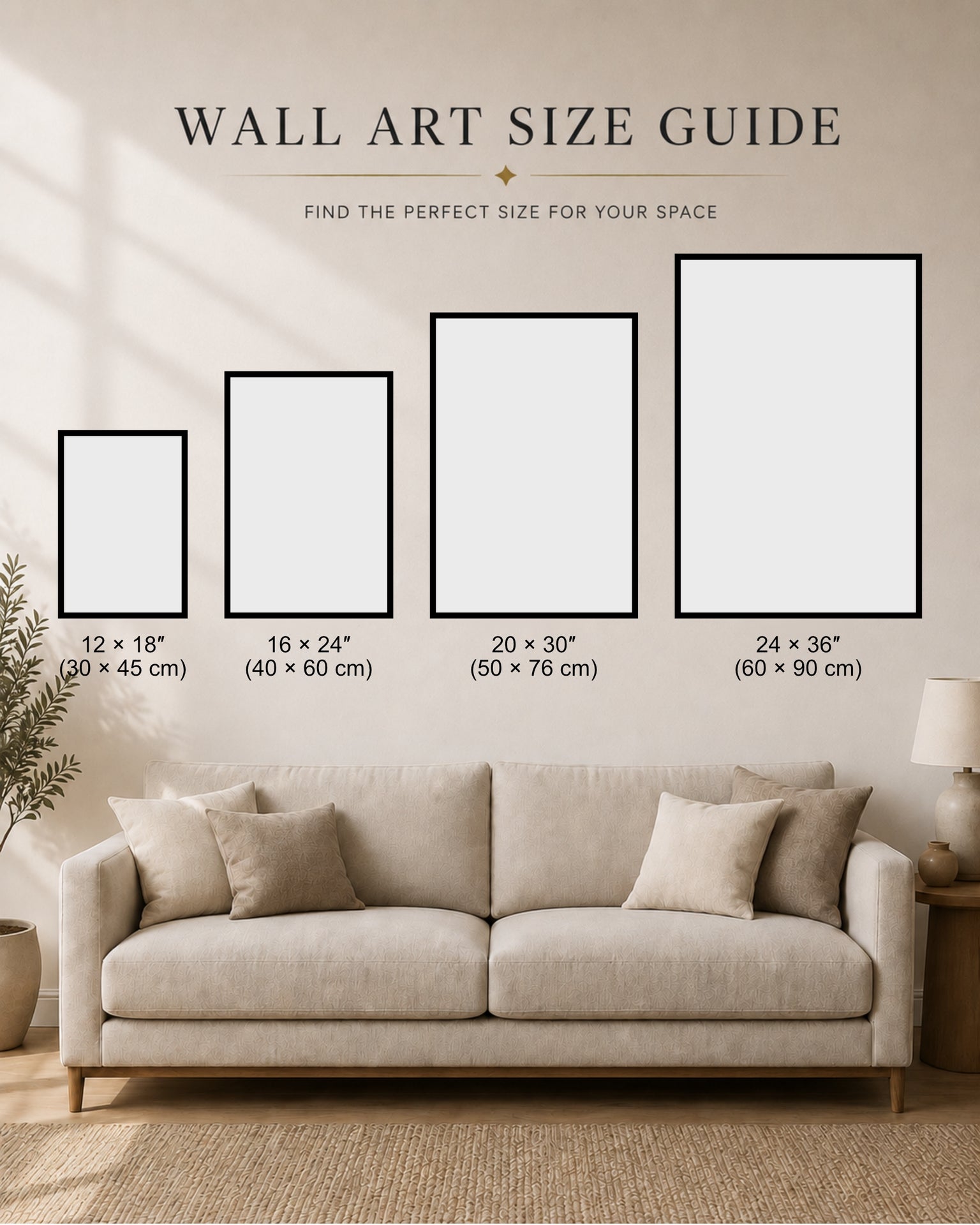 Geometric Harmony Abstract Wall Art