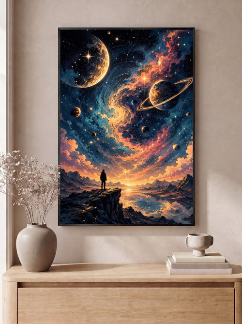 Cosmic Wanderer Over Alien Horizons