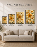 Golden Botanical Flourish