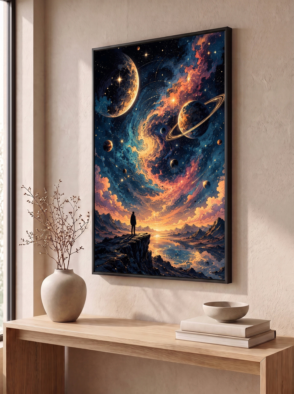 Cosmic Wanderer Over Alien Horizons